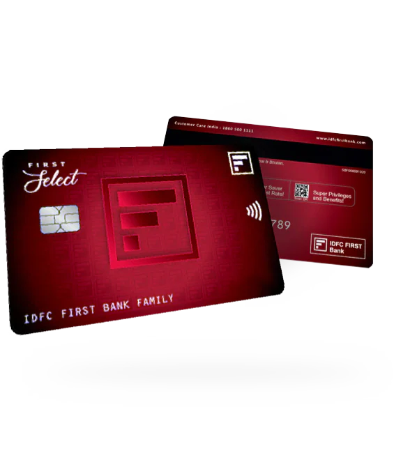 idfc first select credit card