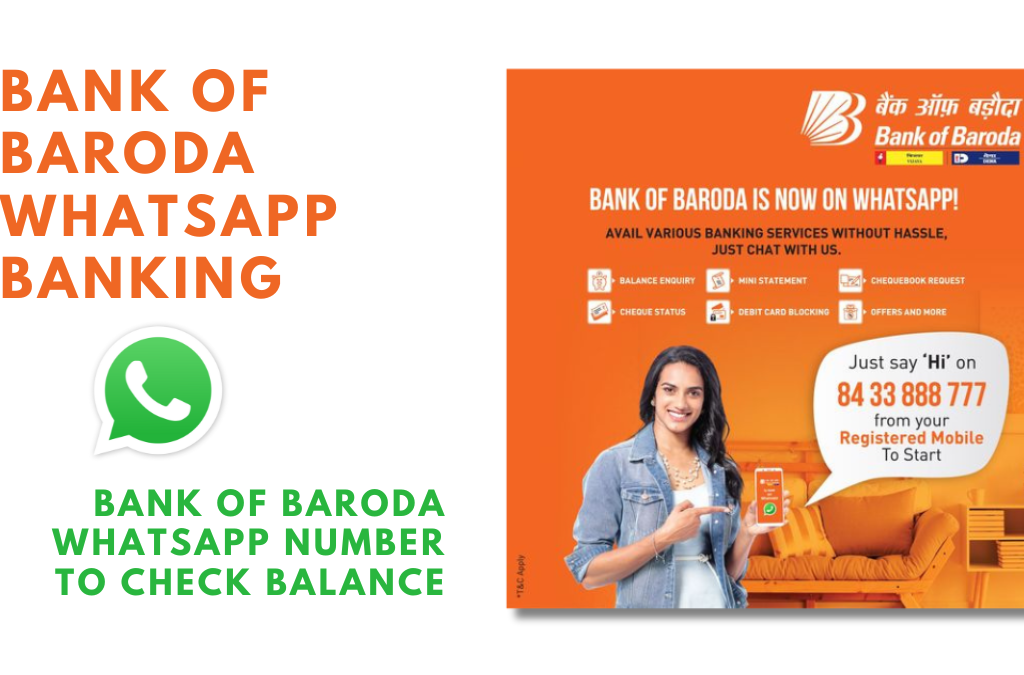 Bank of Baroda Whatsapp Banking